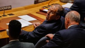 ЛАВРОВ ПРЕД САВЈЕТОМ БЕЗБЈЕДНОСТИ УН БЕЗ УВИЈАЊА: Спустио све присутне на земљу