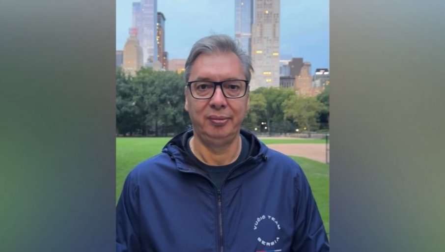 „NEKA BUDE BORBA NEPRESTANA“: Vučić iz Njujorka poslao poruku pred govor u UN (VIDEO)