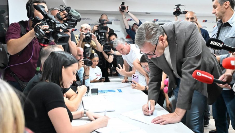 VUČIĆEVA LISTA PRVA NA LISTIĆU: RIK donio odluku za izbore 25. oktobra