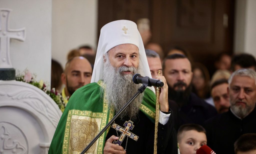 ПАТРИЈАРХ ПОРФИРИЈЕ НА ПАЛАМА: Храм је срце града, а вјера темељ сваког сабрања