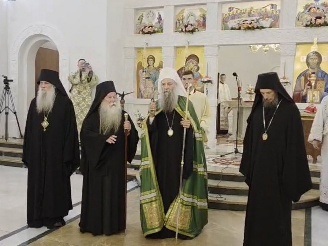 PALE DOČEKUJU PATRIJARHA PORFIRIJA: Danas se osvještava hram Svetog arhangela Gavrila
