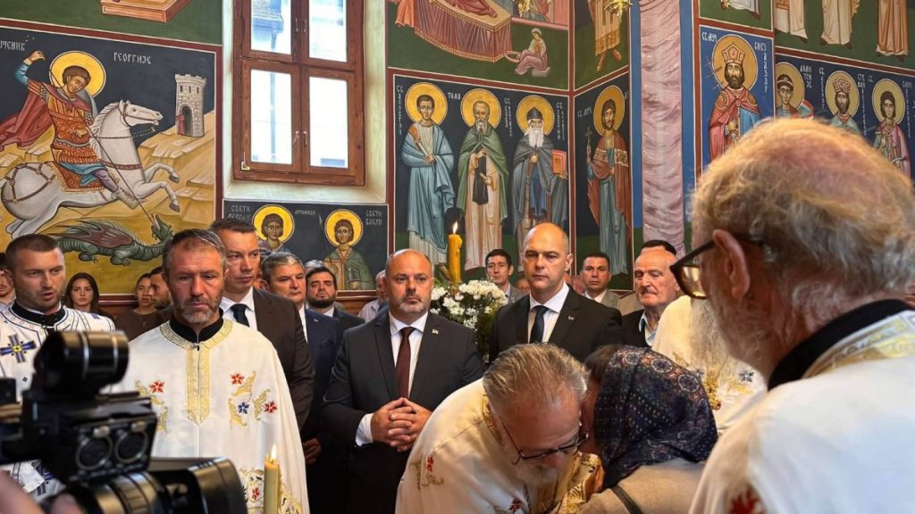 OBILJEŽAVANJE KRSNE SLAVE: Minić prisustvuje Danu opštine Višegrad (FOTO)