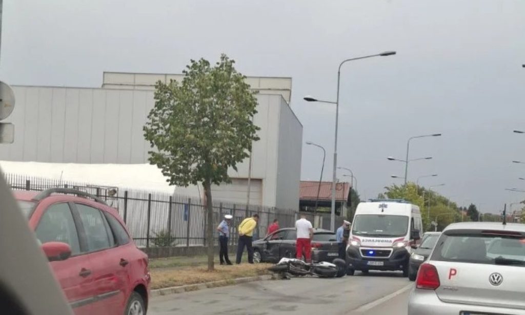 MOTOCIKLISTA PREVEZEN NA UKC: Udes u Banjaluci