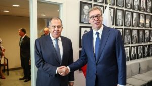 SUSRET VUČIĆA I LAVROVA U NJUJORKU: Poznato o čemu su razgovarali (FOTO)