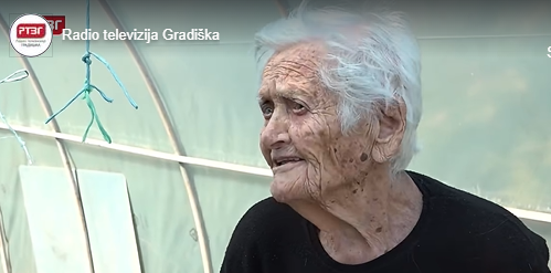 JELA DOJČINOVIĆ RADI I U 103. GODINI: Uzgaja luk, salatu, paradajz, jagode i cvijeće (VIDEO)