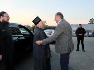 ДОДИК ДОЧЕКАО МИТРОПОЛИТА ЛУКИЈАНА У БАЊАЛЛУЦИ: Српска увијек уз цркву и народ гдје год живјели (ФОТО)