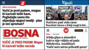 SKANDAL! Pogledajte kako izgledaju naslovnice regionalnih medija i kako mrzitelji Srbije udaraju na Vučića (FOTO)